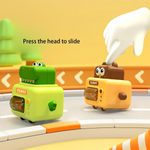 Buntes Spielzeugauto mit Tierdesign – Fahrspaß für Kinder