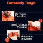 Wendbarer Regenponcho für Outdoor-Aktivitäten im 2er Set