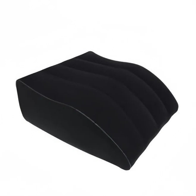 Aufblasbares Beinpillow mit Höhenverstellung und Stauraum