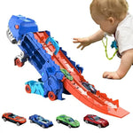 Dino-Abenteuer-Lkw für Kinder mit Zurückziehmechanismus