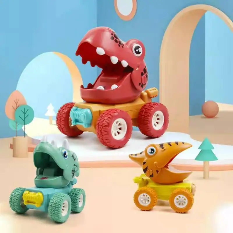 Dinosaurier-Trucks für Fahrvergnügen – Lustige Dino-Spielzeuge