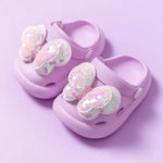 Bequeme Hausschuhe für Kinder – Glitzernde Flügel-Sandalen für Mädchen