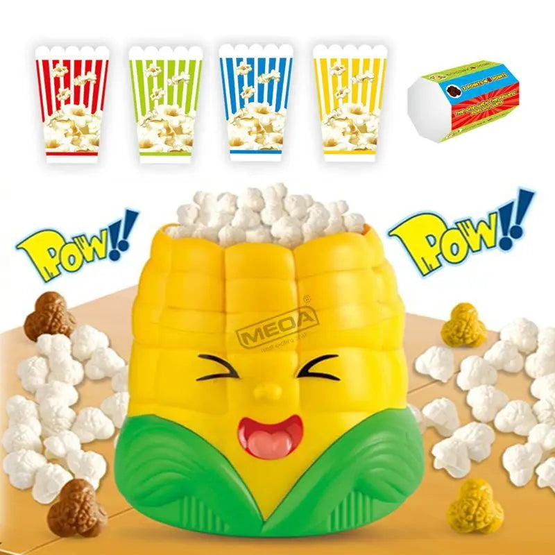 Familienfreundliches Spiel mit knisterndem Popcorn – Maisbox