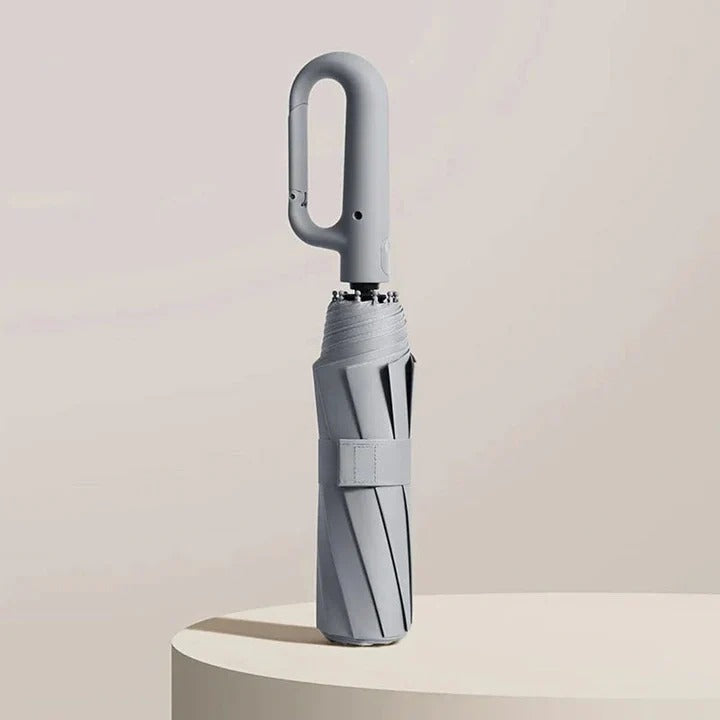 Kompakter Regenschirm mit Verstärktem Gestell