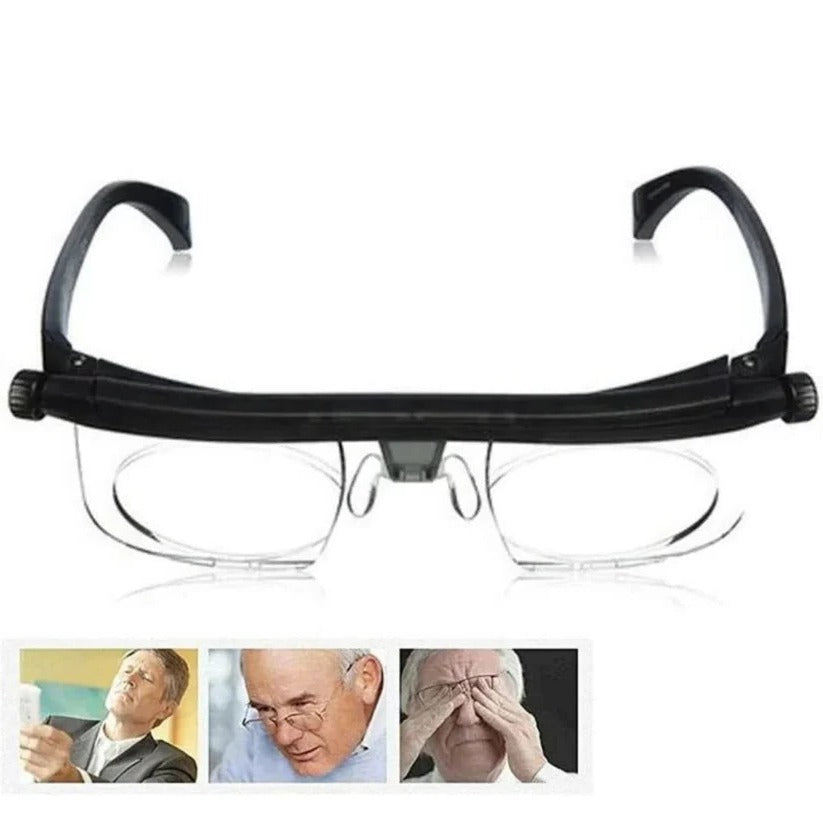 Verstellbare Lesebrille für klare Sicht in jeder Entfernung
