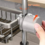 Aluminium Spülbecken Caddy Organizer