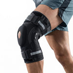Knieschoner mit seitlichen Stabilisatoren für Sport und Alltag