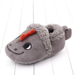 Tierische Hausschuhe aus Plüsch für Babys und Kleinkinder – Warm