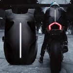 Motorrad Rucksack 40L mit Laptopfach und Reflektoren