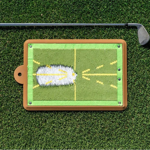 Golf Trainingsmatte für präzise Schwunganalyse