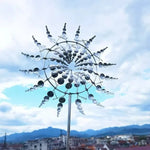 Metallgarten-Windmühle
