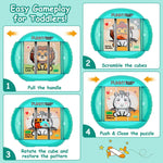 Drehpuzzle mit Tieren für Kinder – Unendlicher Puzzlespaß