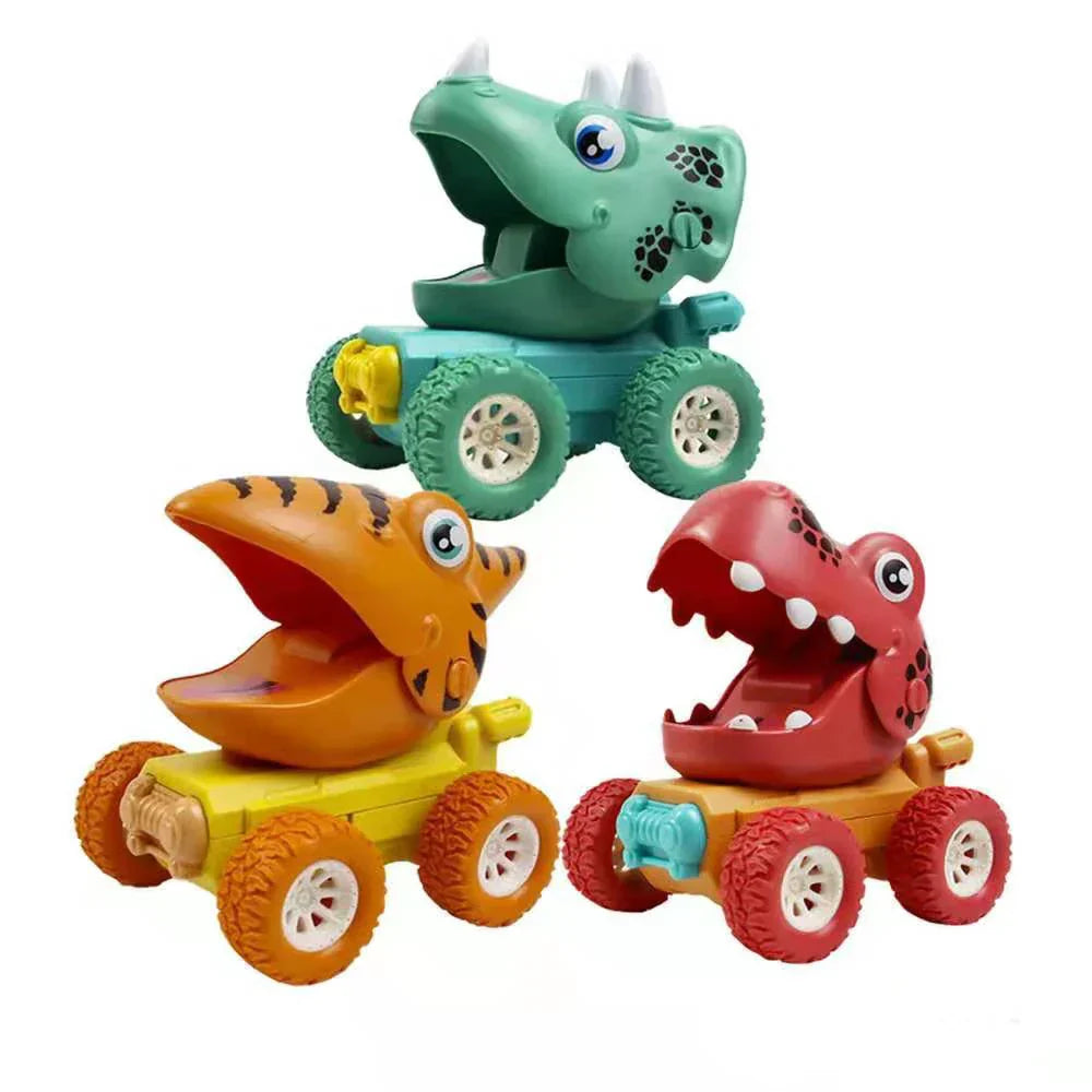 Dinosaurier-Trucks für Fahrvergnügen – Lustige Dino-Spielzeuge