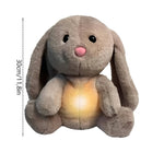 Kuscheltier-Hase mit beruhigender Atembewegung