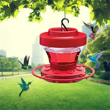 Hängende, bienensichere Kolibri-Wasserfütterer mit Sitzplatz