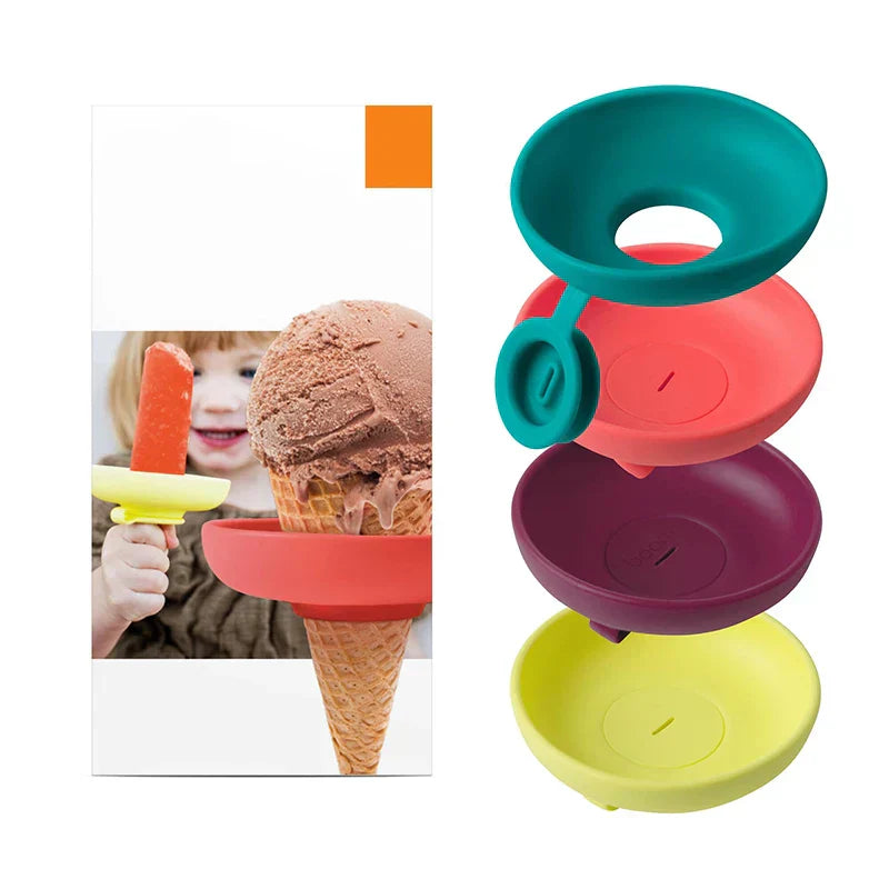 Bunte Silikon-Eishalter für Kinder – Perfekt für Feiern