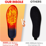 Rechargeable Heated Insoles for Cold Winter Days