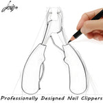 Effiziente Nagelpflege mit gebogenem Klingen-Design