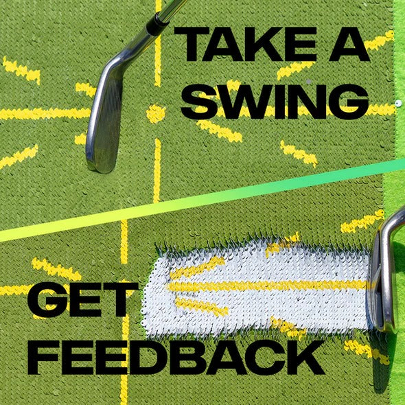 Golf Übungsmatte für präzises Schwungtraining