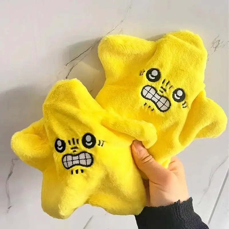 Glänzender Plüschstern für Kinder