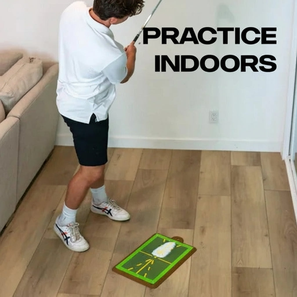 Golf Trainingsmatte für präzise Schwunganalyse