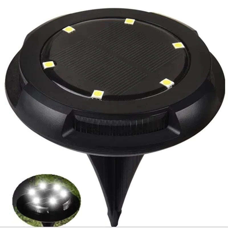 Solarbetriebene LED Bodenleuchten mit modernem Design