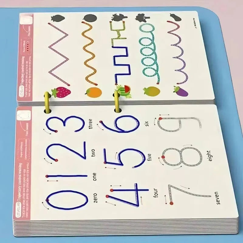 Wiederverwendbares Schreibübungheft für Kleinkinder