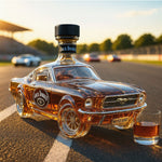 Eleganter Whiskey Dekanter im Mustang-Design für Ihre Hausbar