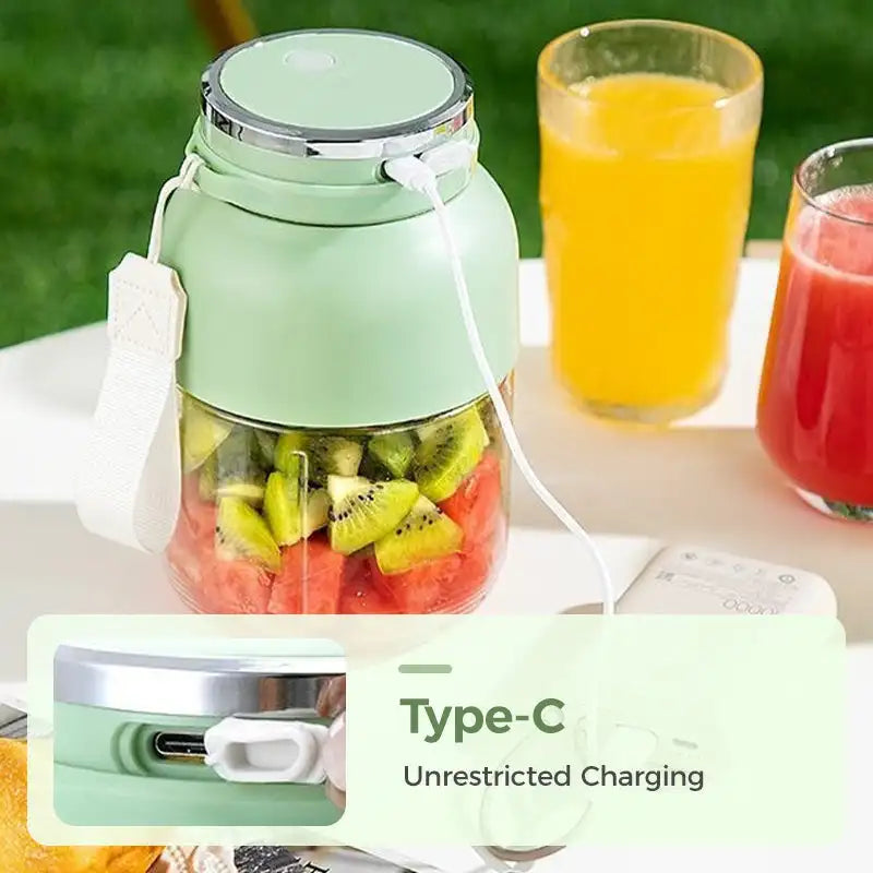 Portable Smoothie Mixer for Perfect On-the-Go Preparation