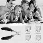 Effiziente Nagelpflege mit gebogenem Klingen-Design