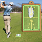 Golf Trainingsmatte für präzise Schwunganalyse