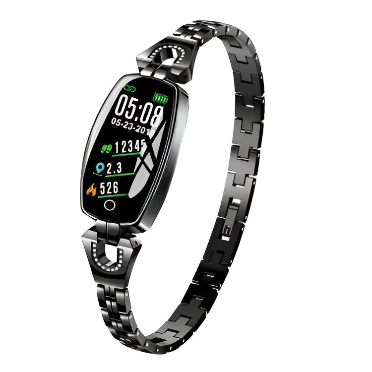 Stylisches Fitnessarmband mit Herzfrequenzüberwachung