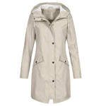 Damen Regenjacke mit leichtem, faltbarem Design