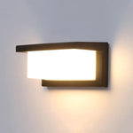 Elegante LED Außenleuchte mit Wandmontage