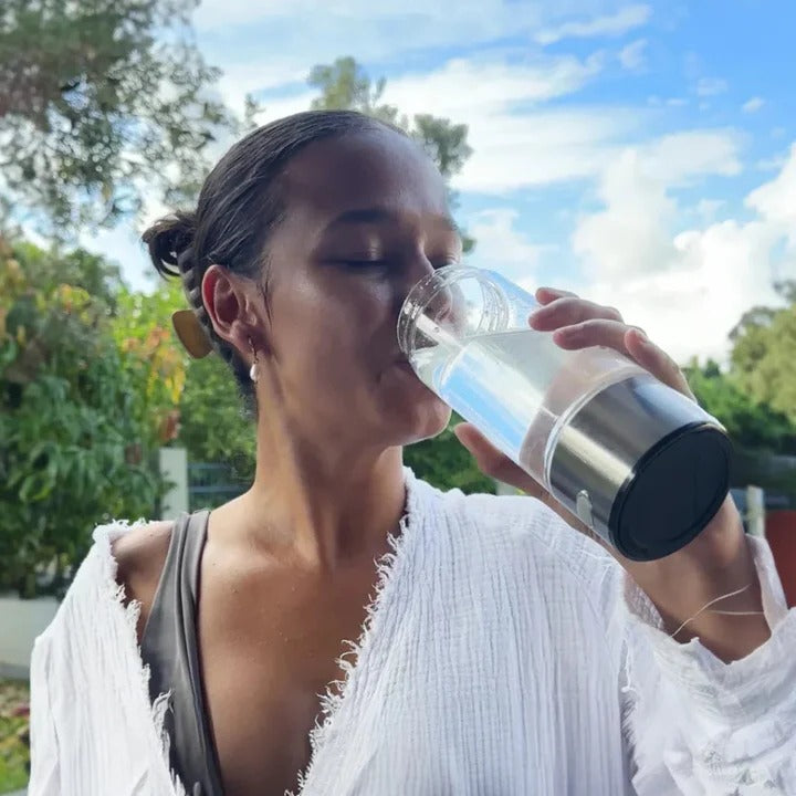 Wiederaufladbare Wasserflasche mit Wasserstoff-Infusion