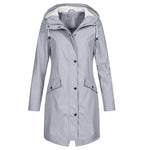 Damen Regenjacke mit leichtem, faltbarem Design