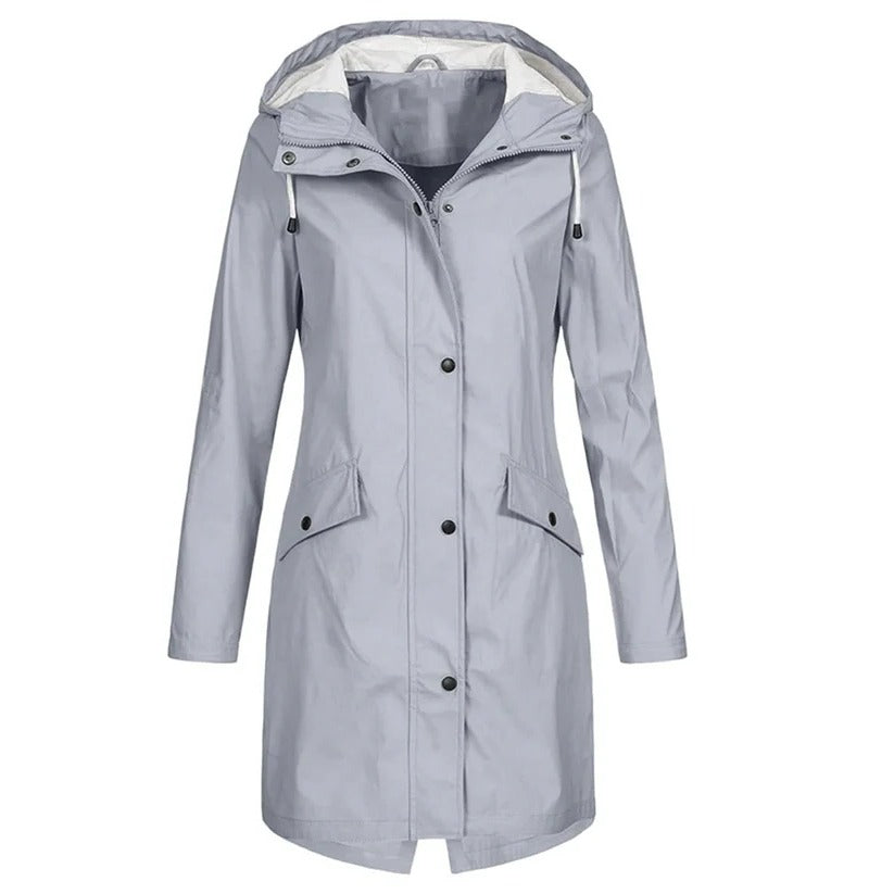 Damen Regenjacke mit leichtem, faltbarem Design