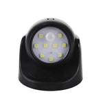 Intelligente LED-Sicherheitsleuchte mit 360° drehbarem Kopf