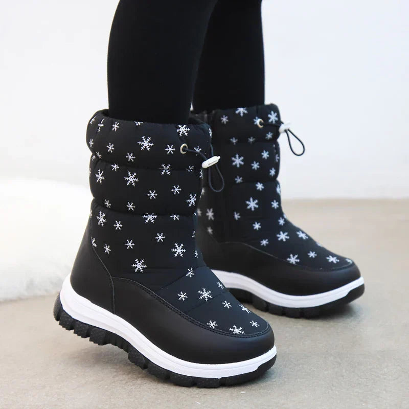 Schneestiefel für Damen und Mädchen – Rutschfest, warm und wasserdicht