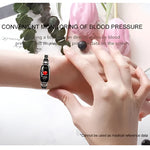 Stylisches Fitnessarmband mit Herzfrequenzüberwachung