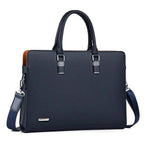 Elegante Leder-Laptoptasche für Männer – Ideal für 14 bis 15 Zoll Laptops