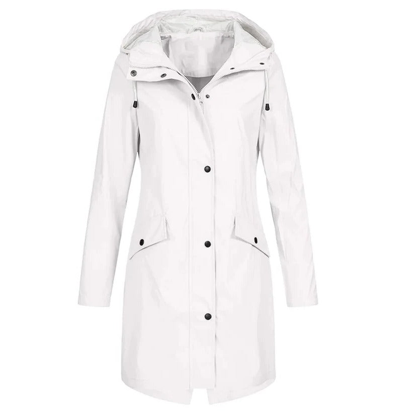 Damen Regenjacke mit leichtem, faltbarem Design