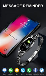 Stylisches Fitnessarmband mit Herzfrequenzüberwachung