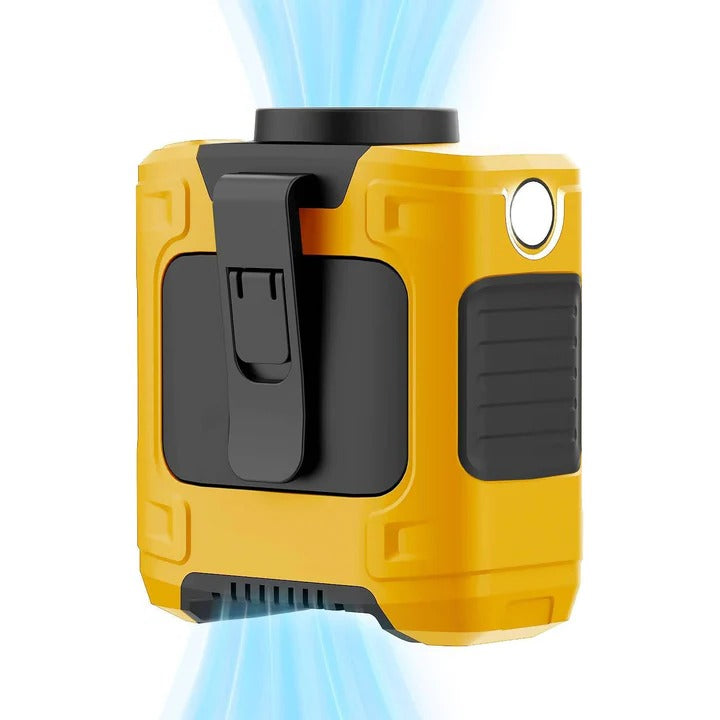 Tragbarer Mini-Lüfter mit LED und Handdesign