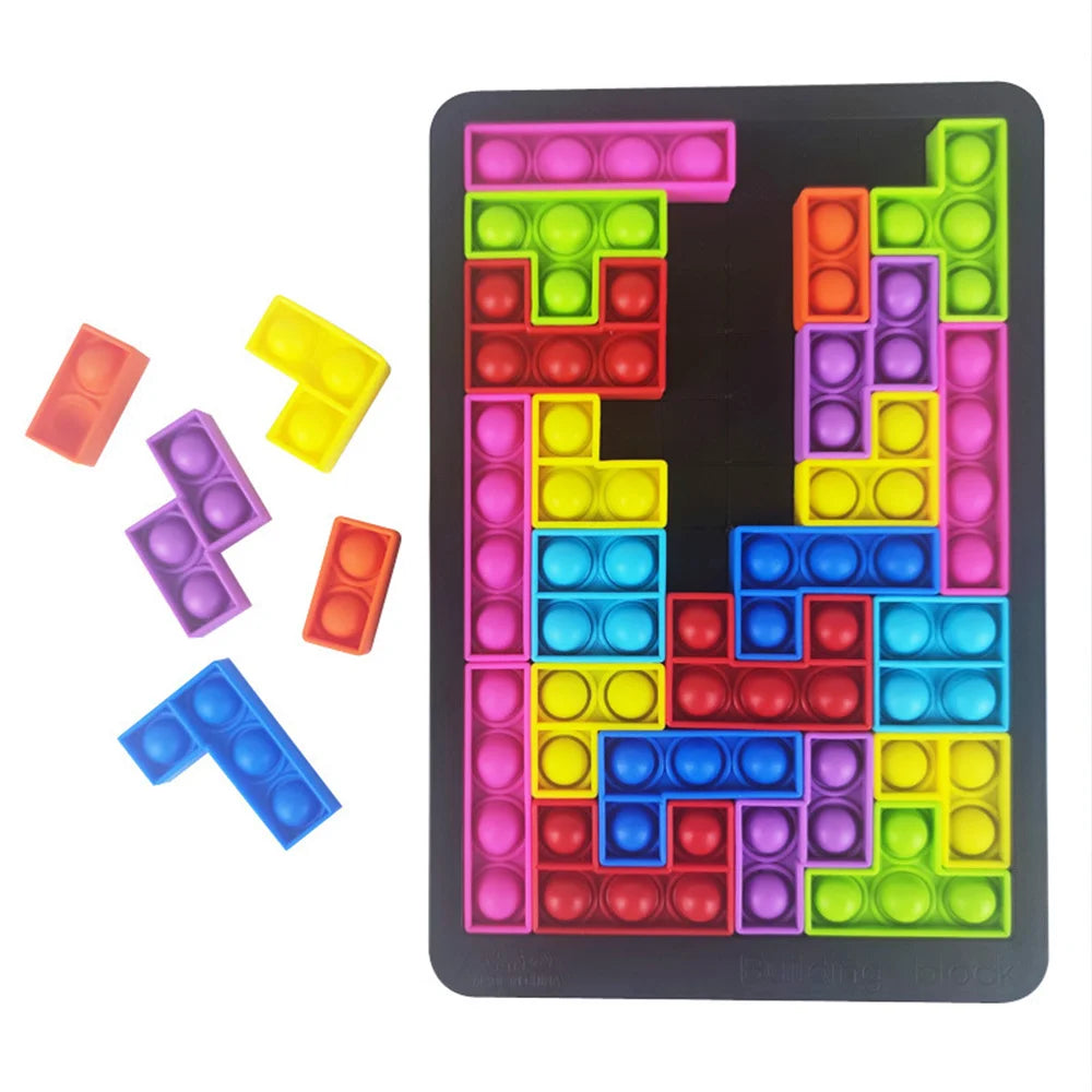 Logikspiel Pop-Block Puzzle – Entspannendes Denkspiel