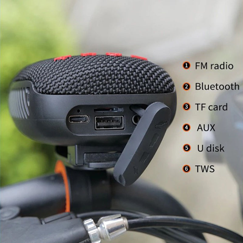 Tragbarer Bluetooth-Lautsprecher für das Fahrrad – Klarer Sound und freihändiges Telefonieren