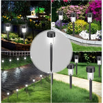 Solarbetriebene LED-Lichterketten für Garten und Hof, 10er Set