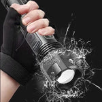 Wasserdichte Militär-Laser-Taschenlampe