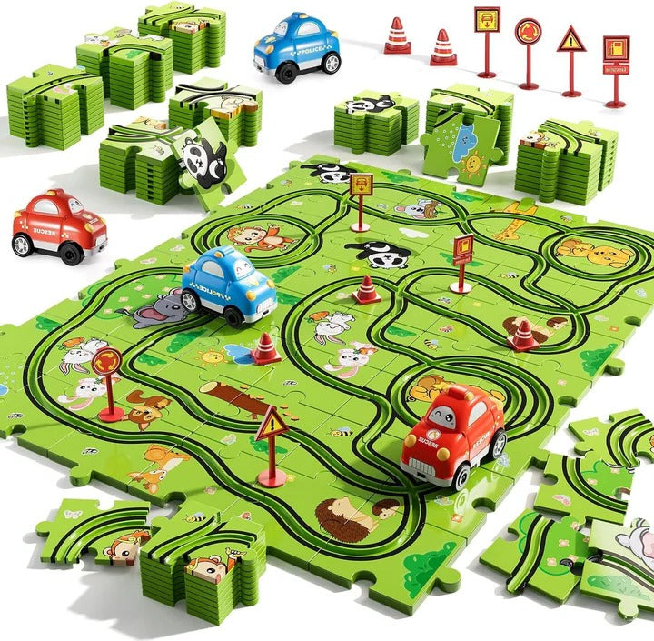 Buntes Lernpuzzle für Kinder