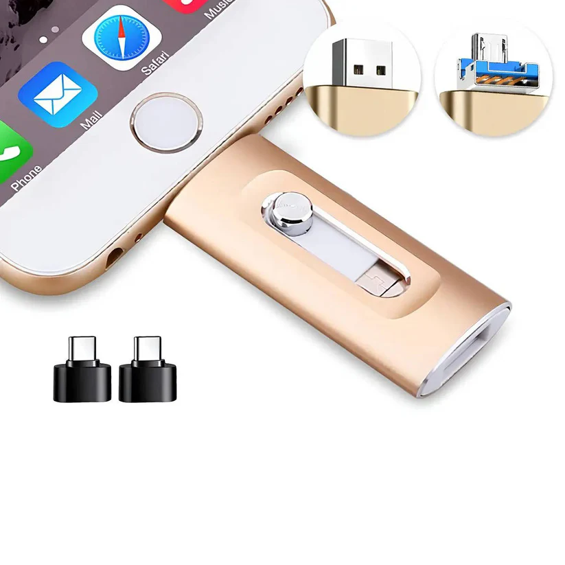 Schneller USB-Stick für Fotos mit Mehrgeräte-Unterstützung